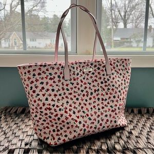 Kate Spade Pink Floral Tote 💖🌸🌹